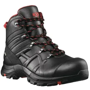 Comparateur de prix : Haix Botte de sécurité be Safety 54 Mid taille 7 (41) noir/rouge S3 hro hi ci wr src esd en iso 20345 Leder