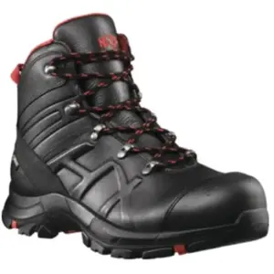 Comparateur de prix : Chaussures de sécurité Haix Black Eagle Safety 54 Mid, noir/rouge, pointure 47