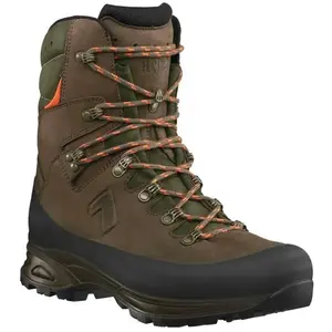 Haix Botte de montagne et de chasse NATURE One GTX taille 9 (43) marron/olive cuir nubuck O2 HRO SRC pas cher