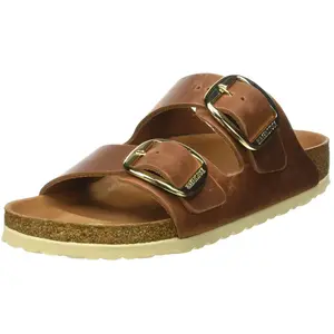 BIRKENSTOCK Claquettes pour femme, Antique Brown 1011073, 35 EU pas cher