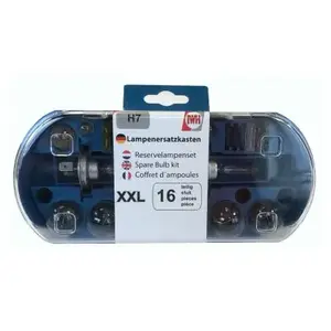 IWH, Éclairage automobile, Lampenersatzkasten H7, 16tlg (H7) pas cher