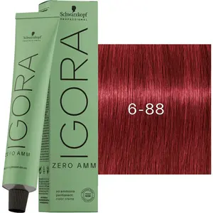 Schwarzkopf Igora Zero Amm Color Cream - 60ml pas cher