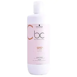 Schwarzkopf Bonacure Q10 Time Restore Ageless Taming Après-shampoing Professionnel, 1 L pas cher