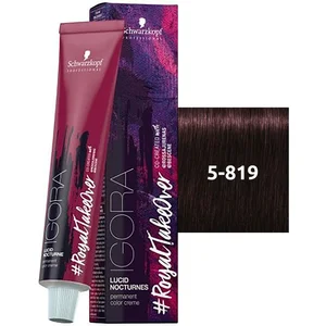 Schwarzkopf Professionnel Coloration permanente Lucid Nocturnes 5.819 - Châtain Clair Rouge Cendré Violet pas cher