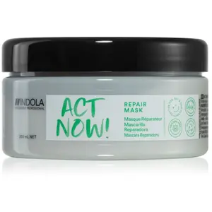 Indola Act Now! Repair Masker | 200 ml | Voor Beschadigd, dof en droog haar pas cher