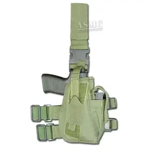 Holster de cuisse STF03 Mil-Tec - Vert / Droitier pas cher