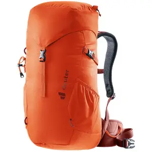 Deuter Climber 22 Sac à dos alpin unisexe pour enfants, Papaye-rouge, 22 Largo, Minimalistic