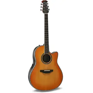 Ovation 2762BL-HB-G Pro Series Custom Balladeer Deep Contour Honey Burst elektrisch-akoestische westerngitaarVendu parbax-music