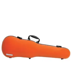 GEWA Etuis de forme Violon AIR 1.7 Orange brillant Fabriqué en Allemag... pas cher