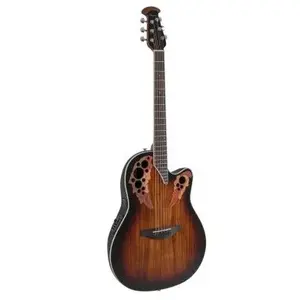 Ovation Celebrity Elite Ce48pkoabg Plus Super Shallow Koa Burst