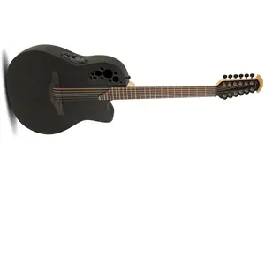 Ovation Pro Series Elite T 2058tx5g 12str Black Textured Deep ContcutVendu parrakuten