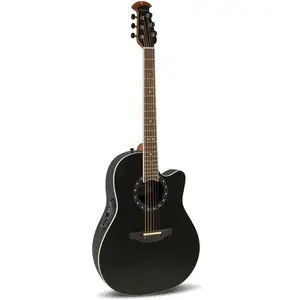 Ovation 2771AX-5-G Pro Series Balladeer Deep Contour Cutaway Black ele...Vendu parbax-music