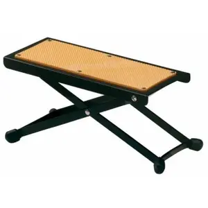 Gewa BSX 536502 Repose-pied pour guitare hauteur réglable 12-23cm - Orange