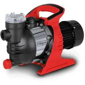 Pompe électrique de jardin 1300 W 4,8 bar 6000 l/h Scheppach gp1400jet