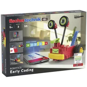 fischertechnik- Early Coding Mon Premier Robot, 559889, Noir pas cher
