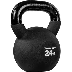 Kettlebell en néoprène 2 24 kg 24 KG MOVIT pas cher