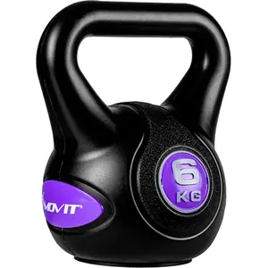 Kettlebell en plastique 3 20 kg 6 KG MOVIT pas cher