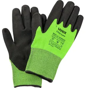 Comparateur de prix : Uvex Ruvex-C500Foam_10 Paire de gants de protection Vert/noir Taille unique
