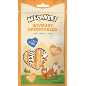 Meowee! Meowee ! Spoonables Savoury 112 g pour chat - poulet pas cher