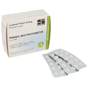 Analyse de l'eau piscine - Phenol (pH) - Boite de 250 de AstralPool pas cher