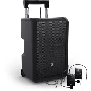 LD Systems ANNY 10 BPH 2 B6 Accu PA-speaker met draadloze headsets (65... pas cher