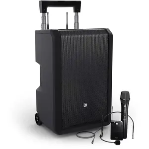 LD Systems ANNY 10 HBH 2 B5 Accu PA-speaker set met 2 mics (584 - 608 ... pas cher