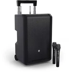 LD Systems ANNY 10 HHD 2 B8 Accu Bluetooth PA-speaker set(823 - 832 MH... pas cher