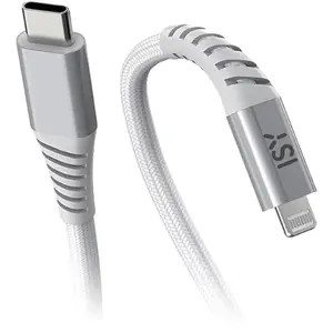ISY Câble Usb-c - Lightning 2 M Blanc (icn-5000-wt-cl) pas cher