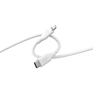 ISY Câble Usb-c - Lightning 2 M Blanc (ics-5000-wt-cl) pas cher