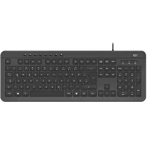 ISY Clavier Azerty Noir (ike-4000-be) pas cher
