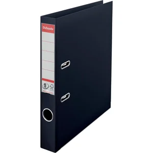 Esselte, Classeurs à levier A4 N°1, Noir, Dos de 50 mm, Plastique, Lot de 1, Gamme Vivida, 811470 pas cher