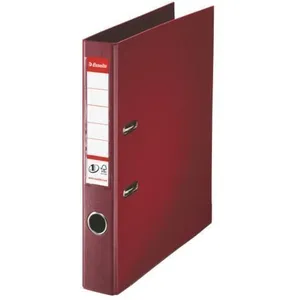 Rexel Esselte - Classeurs A4 à Levier, Couleur Bordeaux, Dos de 52 mm, Plastique, 811520 pas cher