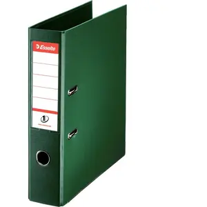 Esselte, Classeurs à levier A4 N°1, Vert, Dos de 75 mm, Plastique, Lot de 1, Gamme Vivida, 811360 pas cher