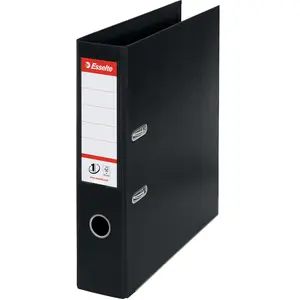 ESSELTE Classeur à Levier N°01 75 mm Noir pas cher