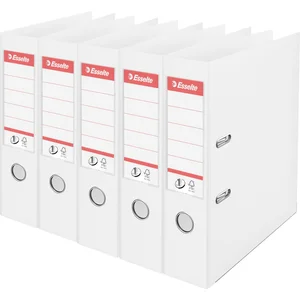 Esselte ordner Power N°1, rug van 7,5 cm, wit, pak van 5 stuks pas cher