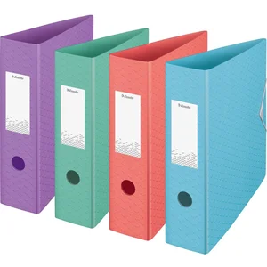 Esselte 629219 Colour'Breeze A4 Dossier, 500 Blâmer Capacité, Multicolore pas cher