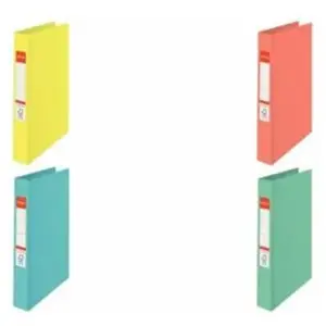 Leitz Esselte Classeur à anneaux Colour'Ice, A4, carton, bleu pas cher