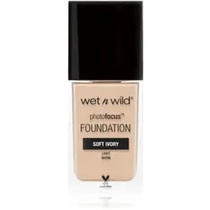 WET 'N WILD PHOTOFOCUS FOUNDATION SOFT IVORYVendu parflaconi