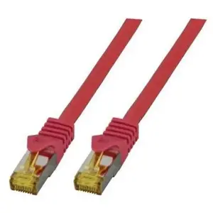 INTELLINET ICOC R7-7SS-020-RE Câble Patch Cat 7 Plug RJ45 6A S/FTP LSZH 2m Rouge pas cher
