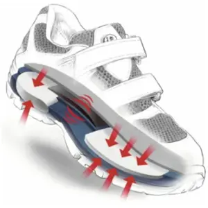 Stabilus Chaussures de sécurité unisexes 6130a, rouge/noir, 48 EU pas cher