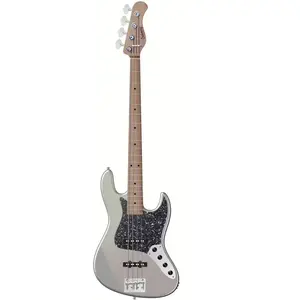 Sadowsky MetroExpress Vintage J/J Bass Roasted Maple Solid Silver Sparkle Metallic elektrische basgitaar pas cher