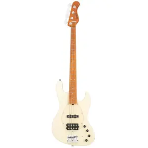 Sadowsky MetroExpress Vintage M/J Bass Roasted Maple Solid Olympic White High Polish elektrische basgitaar met gigbagVendu parbax-music