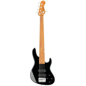 Sadowsky MetroExpress 24-5 Modern Roasted Maple Solid Black High Polis... pas cher