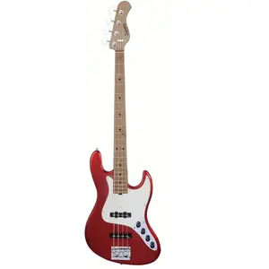Sadowsky MetroExpress Vintage J/J Bass Roasted Maple Solid Candy Apple Red Metallic elektrische basgitaar pas cher