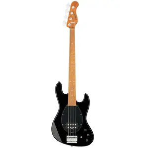 Sadowsky MetroExpress Vintage M Bass Roasted Maple Solid Black High Polish elektrische basgitaar met gigbag pas cher