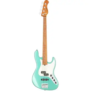 Sadowsky MetroExpress Hybrid P/J Bass Morado Solid Sage Green Metallic High Polish elektrische basgitaar met gigbagVendu parbax-music