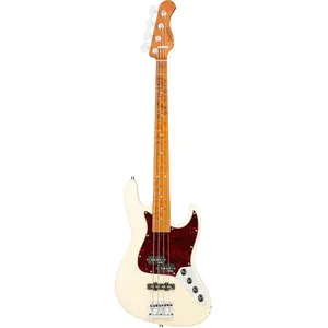Sadowsky MetroExpress Hybrid P/J Bass Roasted Maple Solid Olympic White High Polish elektrische basgitaar met gigbagVendu parbax-music