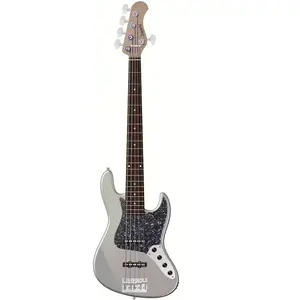 Sadowsky MetroExpress Vintage J/J Bass Morado Solid Silver Sparkle 5-snarige elektrische basgitaar pas cher