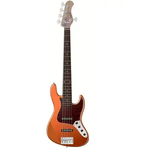 Sadowsky MetroExpress Vintage J/J Bass Morado Solid Candy Apple Orange Metallic 5-snarige basgitaar pas cher