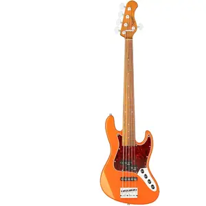 Sadowsky MetroExpress Hybrid P/J Bass Morado Solid Candy Apple Orange Metallic 5-snarige basgitaar pas cher